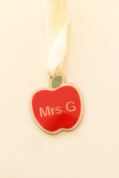 Teacher Apple Gift Tags