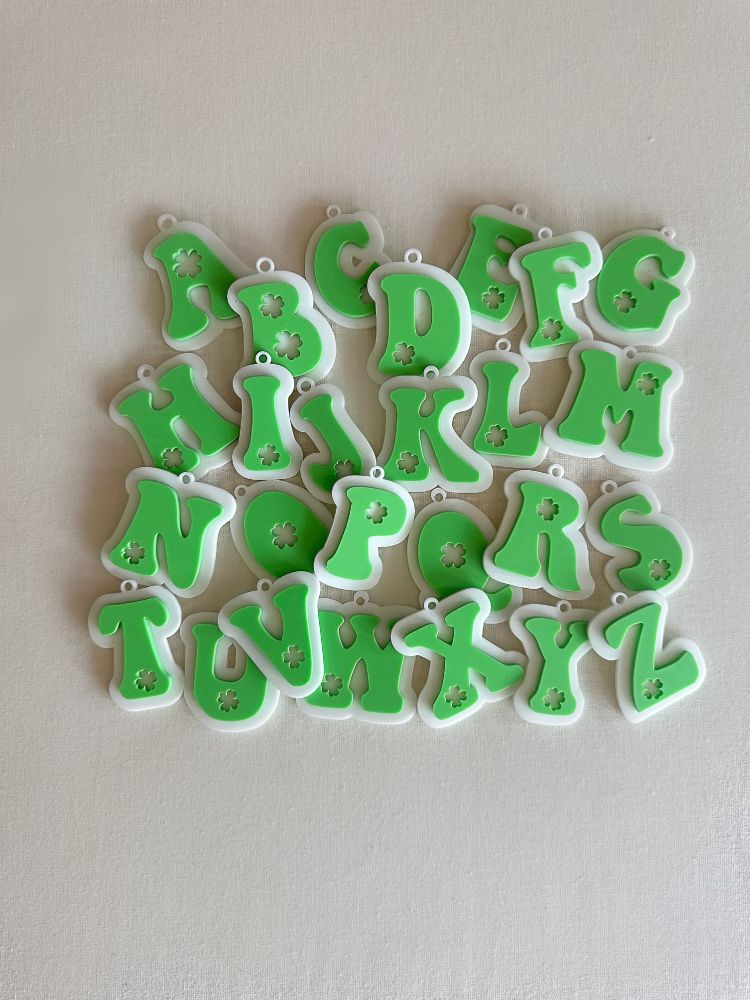 Shamrock Keychain/ Basket Tag