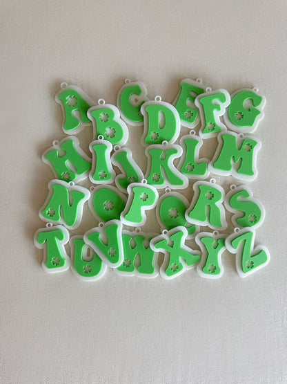 Shamrock Keychain/ Basket Tag