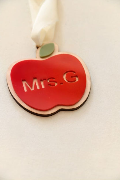 Teacher Apple Gift Tags