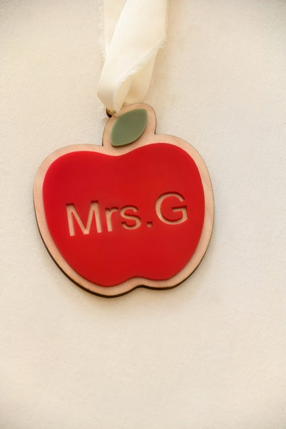 Teacher Apple Gift Tags